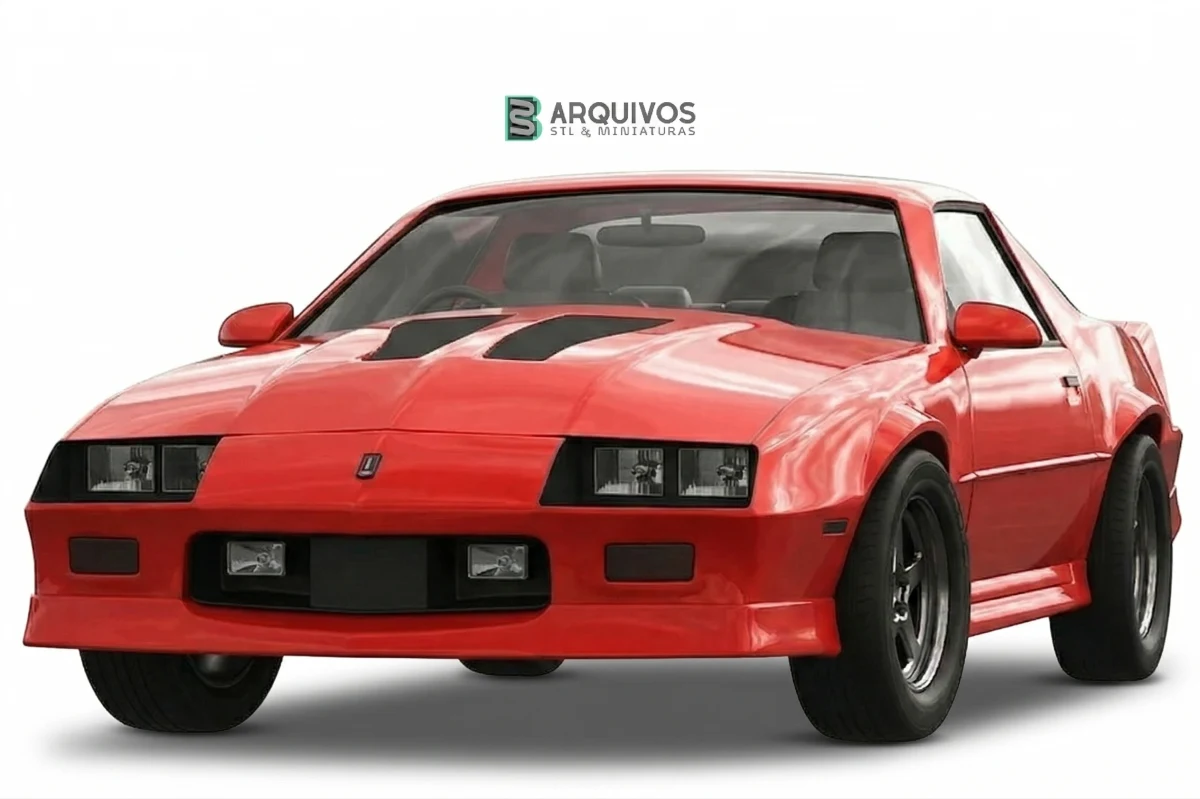 Modelo 3D STL - Chevrolet Camaro Gen 3 — foto 4